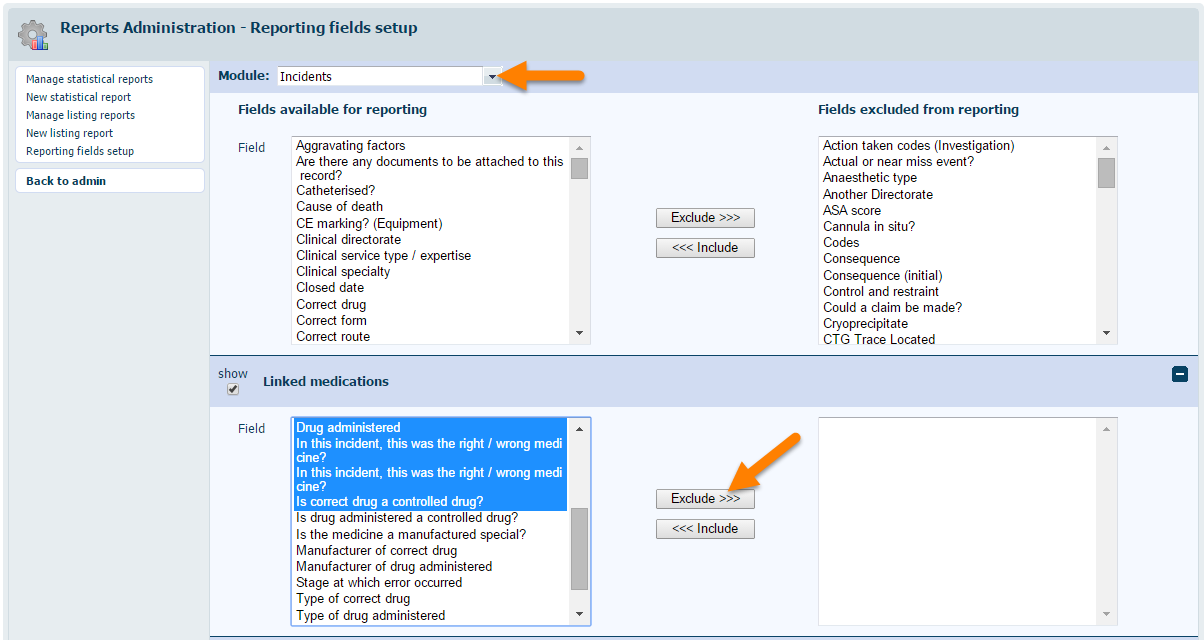 To Remove Unused Form Fields